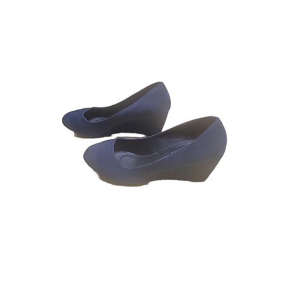 Emma Lee Grace Blue Wedge Womens Size 10 - Picture 1 of 5